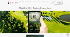 Desktop Screenshot of gallusgolf.com